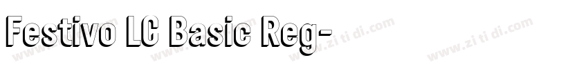 Festivo LC Basic Reg字体转换